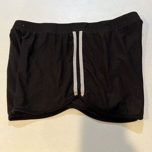 #274. 🪷 Black Athletic Shorts Lightweight. Xxl